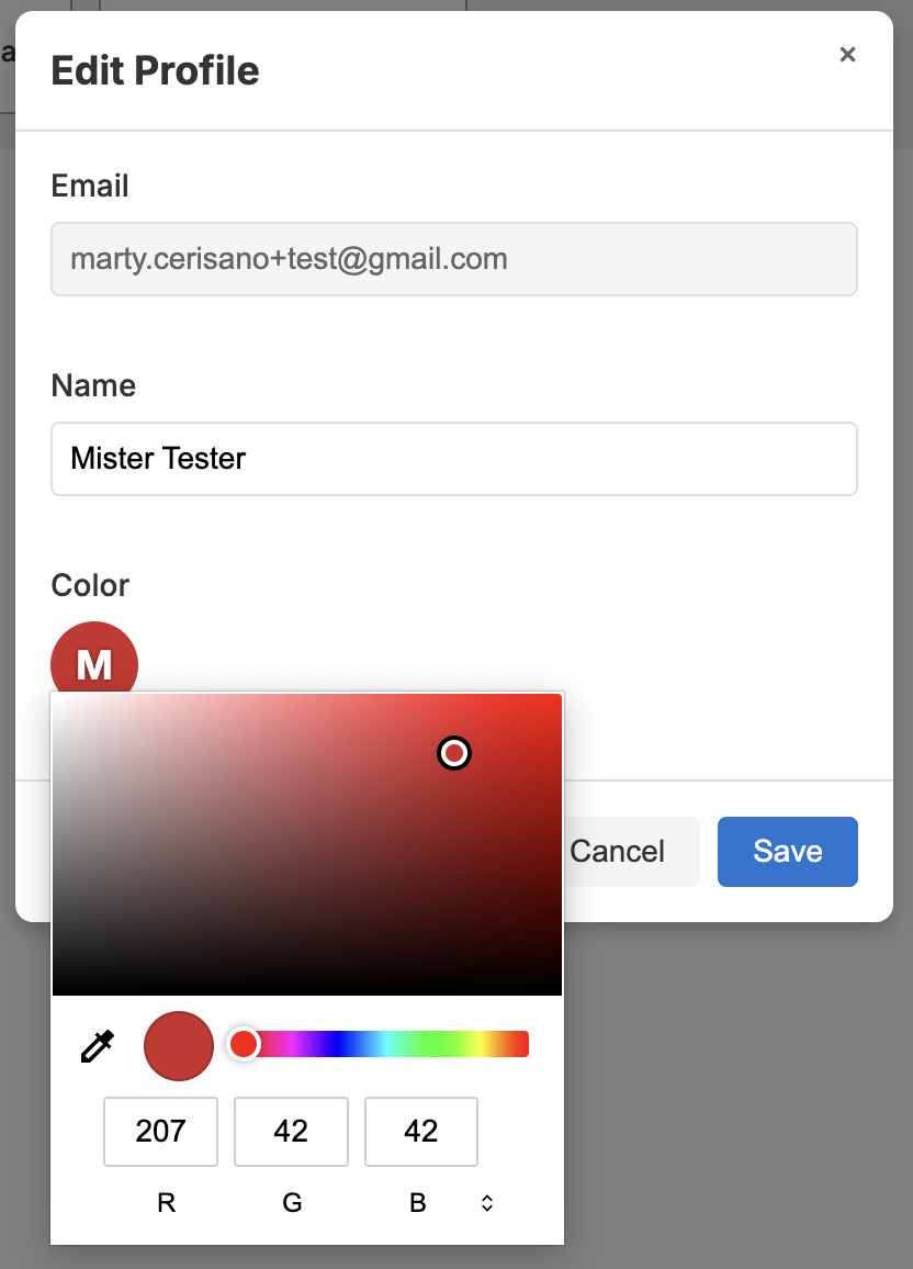 profile settings image